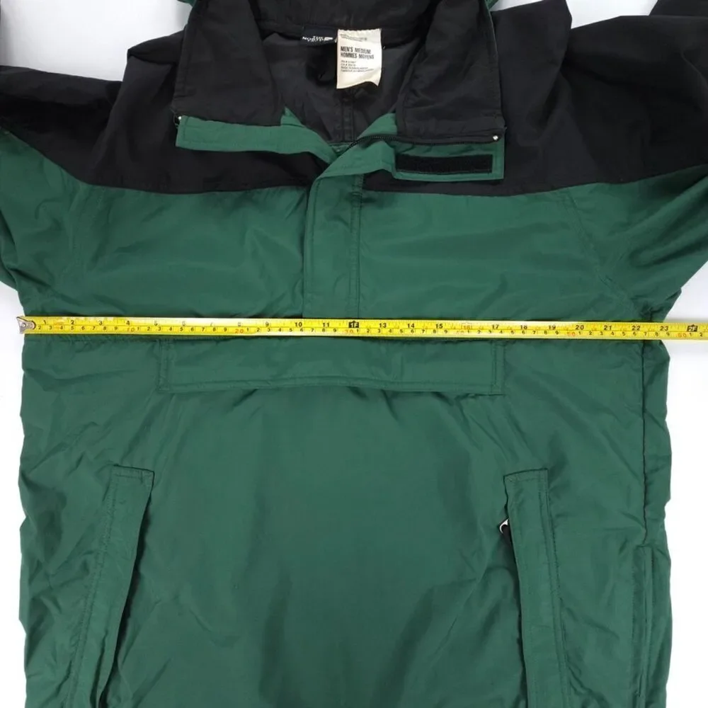 NORTH FACE Windbreaker Jacket Packable Hoodie Gorpcore Forest Green Men Medium
